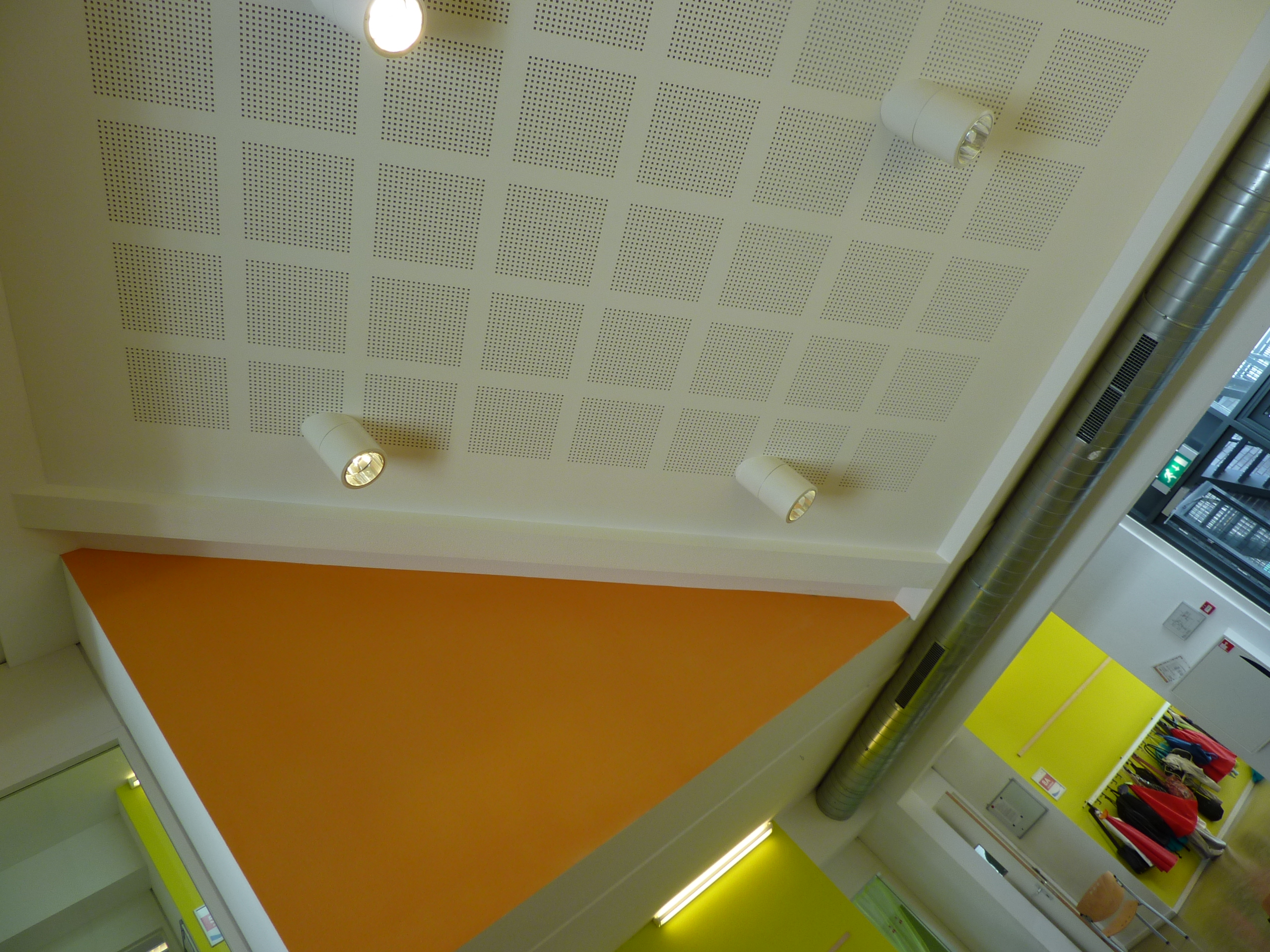 Plafond klaslokaal