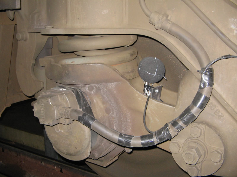 Indirect railruwheid