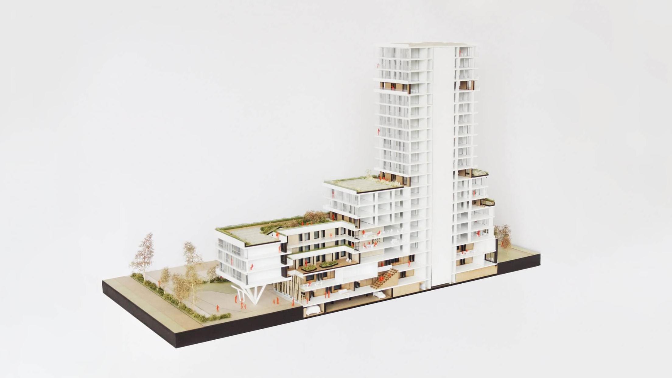 Floating Gardens maquette