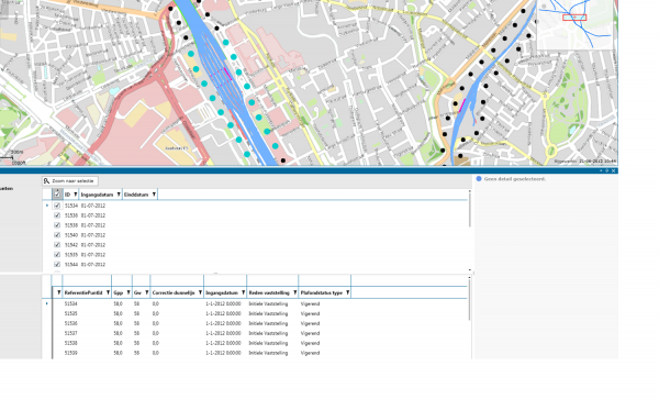 Geluidregister screenshot